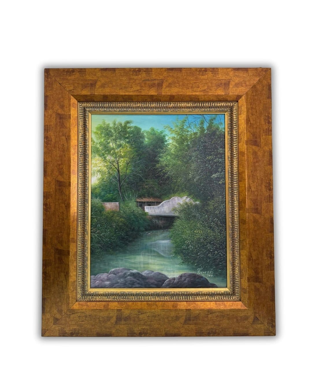 Quebrada, obra de Fernando Venegas
